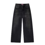 BROKEN PLANET WIDE LEG DENIM JEANS