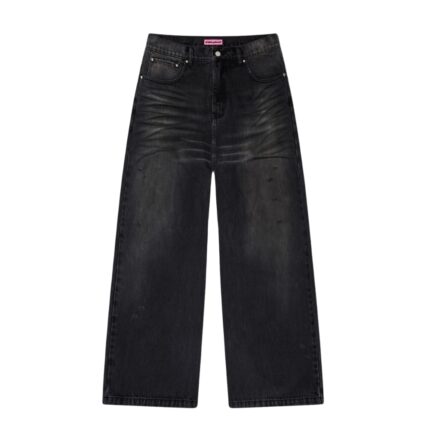 BROKEN PLANET WIDE LEG DENIM JEANS