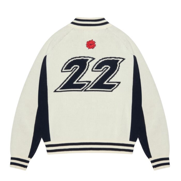 BROKEN PLANET RACER KNIT ZIP-UP