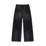 BROKEN PLANET WIDE LEG DENIM JEANS