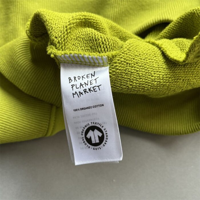 Broken Planet Women's Green Hoodie