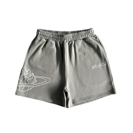 Broken Planet Outer Space Shorts – Grey