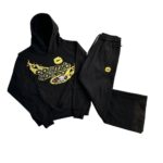 Broken Planet ‘Cosmic Speed’ Midnight Black/Yellow Tracksuit
