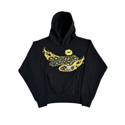 Broken Planet 'Cosmic Speed' Midnight Black/Yellow Tracksuit