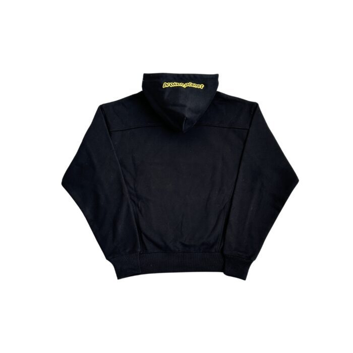 Broken Planet 'Cosmic Speed' Midnight Black/Yellow Tracksuit