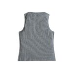 Broken Planet Men’s Washed Grey Ribbed Tank Top