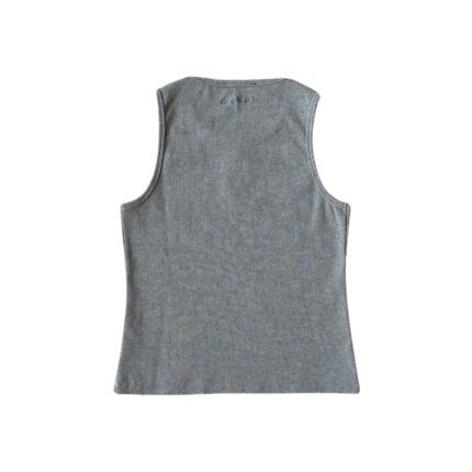Broken Planet Men’s Washed Grey Ribbed Tank Top