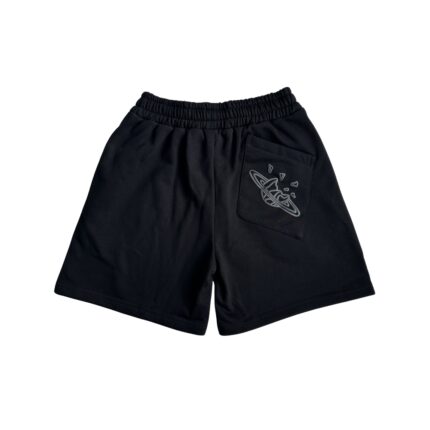 Broken Planet Market Midnight Black Shorts