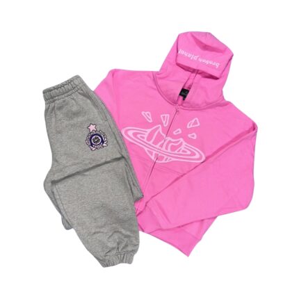 Broken Planet Candy Pink Tracksuit