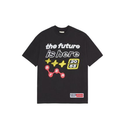 Broken Planet The Future Is Here Midnight Black T Shirt