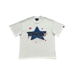 Broken Planet Star T-Shirt Vanilla White