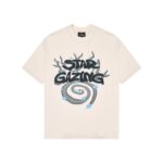 Broken Planet Stargazing Vanilla White T Shirt