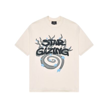 Broken Planet Stargazing Vanilla White T Shirt