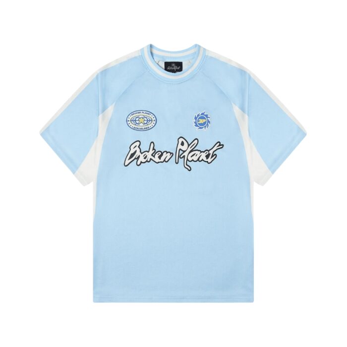 Broken Planet Light Blue Football Jersey