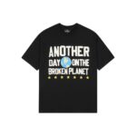 Broken Planet Another Day Midnight Black T Shirt