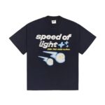 Broken Planet Speed of Light Midnight Black T Shirt