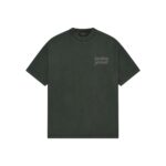 Broken Planet Basics Washed Soot Black T Shirt