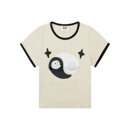 Broken Planet Find Your Balance Bone White Kids T Shirt
