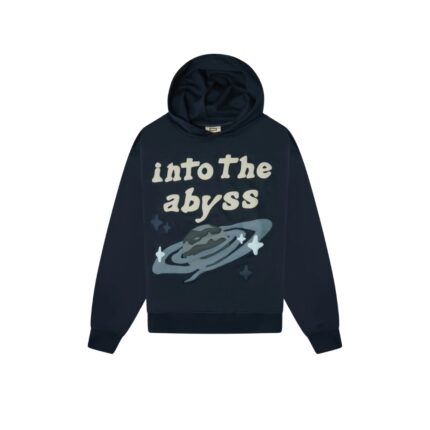 Broken Planet Into The Abyss Outer Space Blue Hoodie