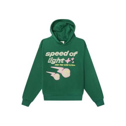 Broken Planet Speed Of Light Hoodie Malachite Green