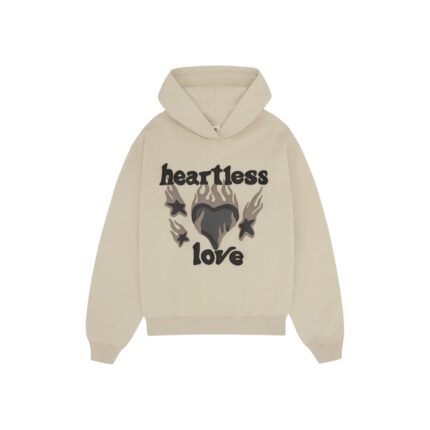 Broken Planet Heartless Love Bone White Hoodie