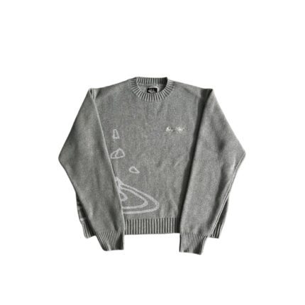 Broken Planet Knit Sweater Heather Grey