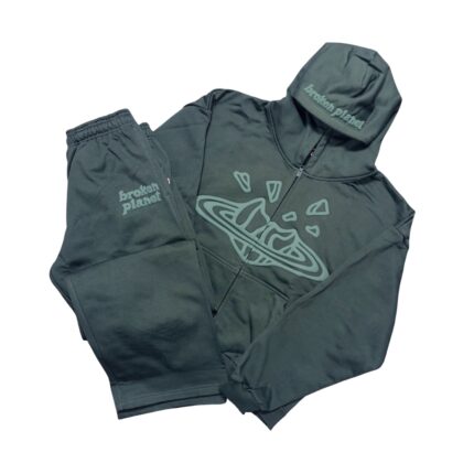Broken Planet Emerald Green Tracksuit