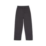 Broken Planet Straight Leg Soot Black White Sweatpants