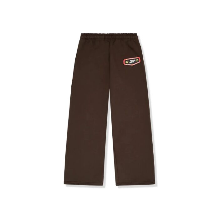 Broken Planet Wide Leg Out Of Service Mocha Brown Sweatpants