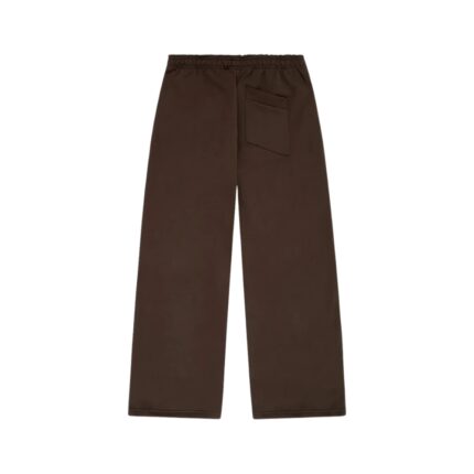 Broken Planet Wide Leg Out Of Service Mocha Brown Sweatpants