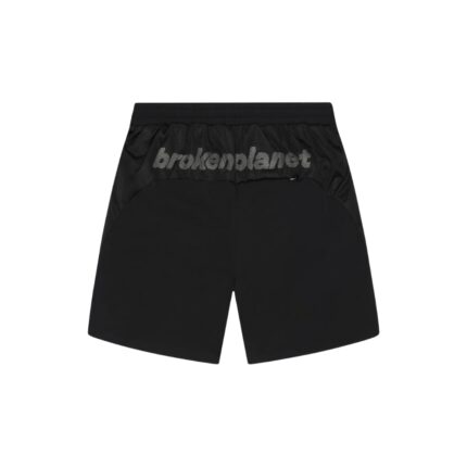 Broken Planet Black Swimming Shorts