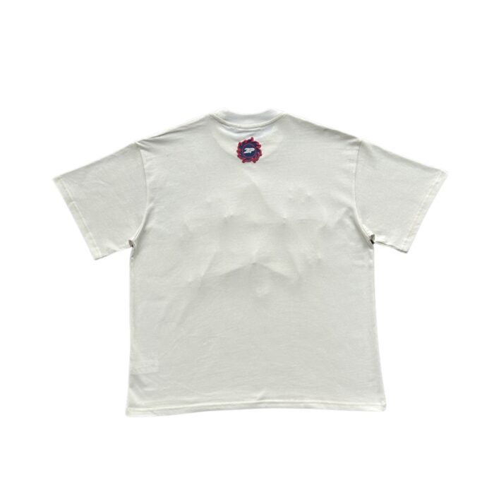 Broken Planet Star T-Shirt Vanilla White