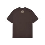 Broken Planet Space Trails Mocha Brown T Shirt