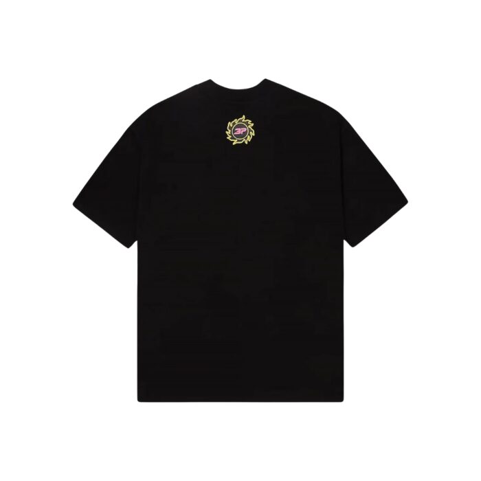Broken Planet Grid Midnight Black T Shirt