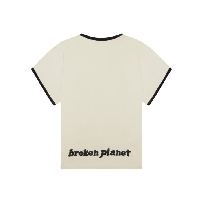 Broken Planet Find Your Balance Bone White Kids T Shirt