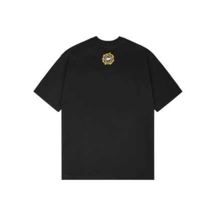 Broken Planet Crest Midnight Black T Shirt