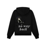 Broken Planet Trapped In Time Soot Black Hoodie