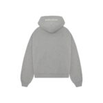 Broken Planet Outer Space Zip-Up Heather Grey Hoodie