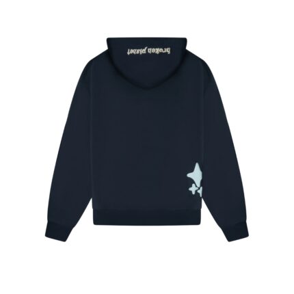 Broken Planet Into The Abyss Outer Space Blue Hoodie