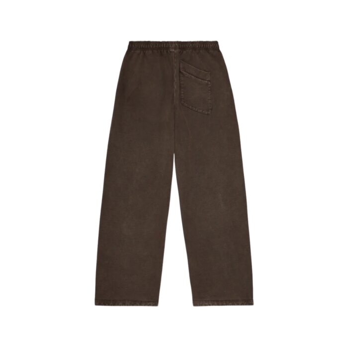 Broken Planet Basics Wide Leg Washed Mocha Sweatpants