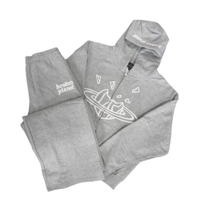 Broken Planet Ash Heather Grey Tracksuit