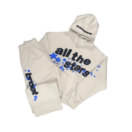 Broken Planet All The Stars Ivory White Tracksuit