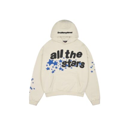 Broken Planet All The Stars Ivory White Tracksuit