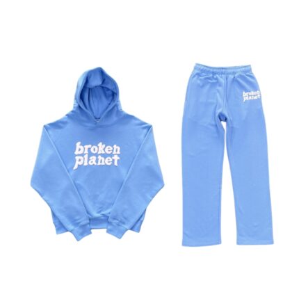 Broken Planet Sky Blue Tracksuit