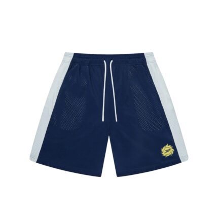 Broken Planet Mesh Shorts White/Blue