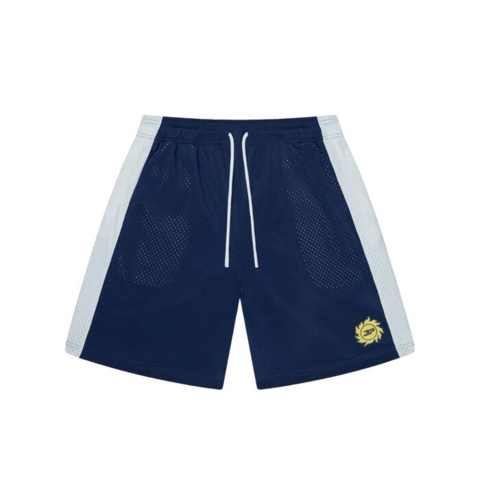 Broken Planet Mesh Shorts White/Blue
