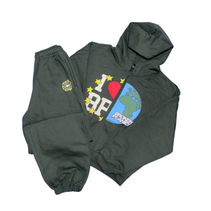 Broken Planet Emerald Green Tracksuit