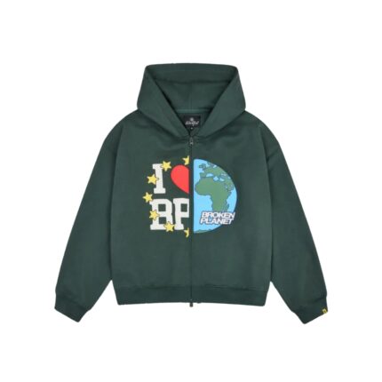 Broken Planet Emerald Green Tracksuit