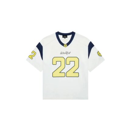 Broken Planet Football Jersey White/Blue