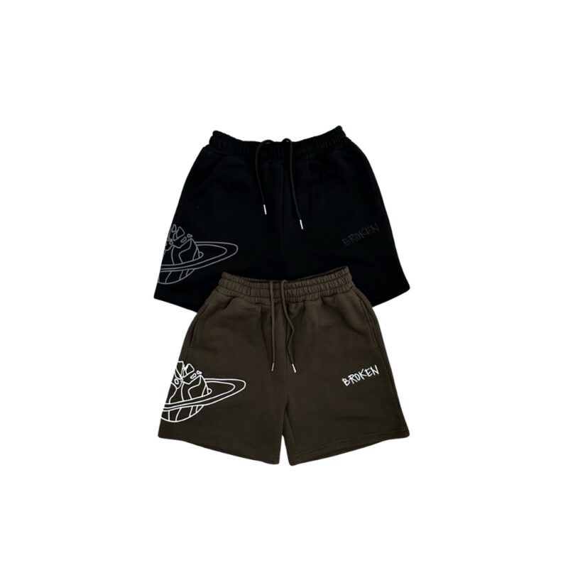 Bpm Dark Brown Shorts
